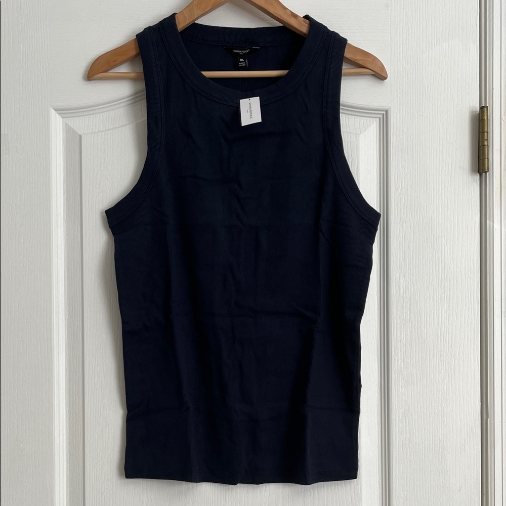 Banana Republic Ribbed Racer Tank